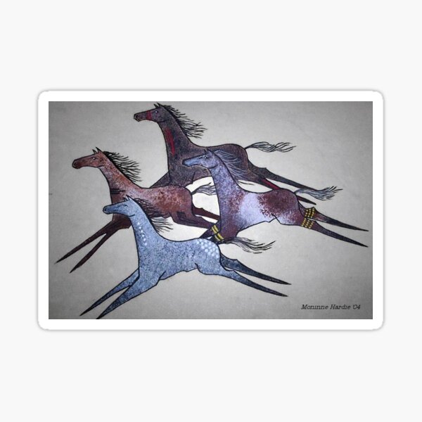 Item preview, Spirit Horses designed and sold by Moninne Hardie.