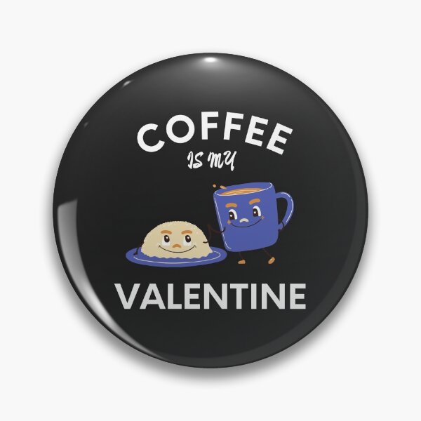 Aperçu de l'œuvre Le café est ma Saint-Valentin créée et vendue par ModkMerch.