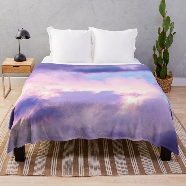 Item preview, Blue sky and purple clouds photography tumblr designed and sold by BlankaDesigns.