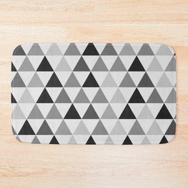 Item preview, Grey and black triangle mosaic pattern designed and sold by Samridhi Verma.