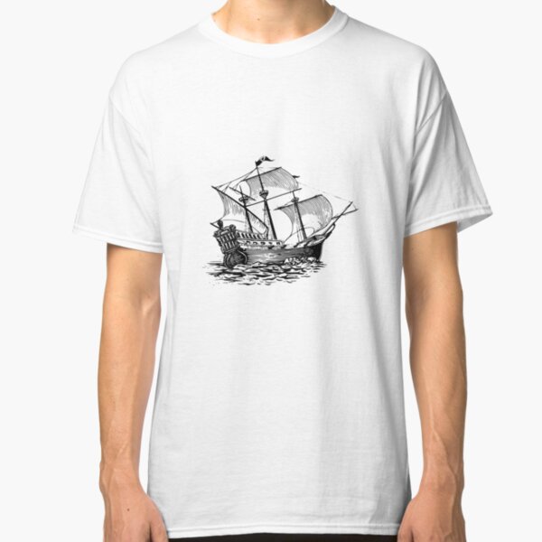 Galleon Ship Classic T-Shirt