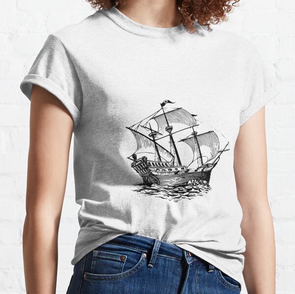 Galleon Ship Classic T-Shirt