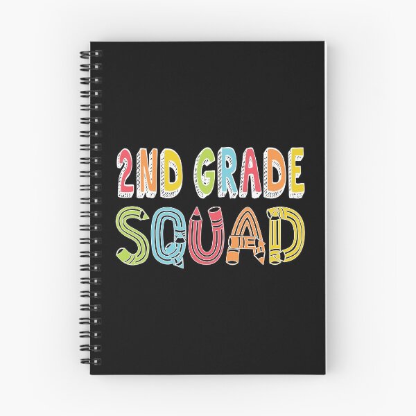Item preview, 2nd Grade Squad Back To School Second Grade Team Party graphic designed and sold by Grabitees.