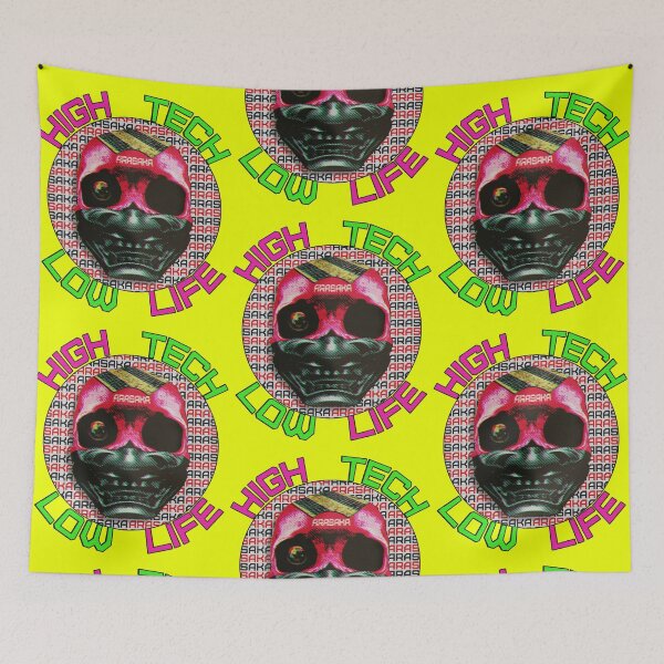 Item preview, Cyberpunk Arasaka Skull - Parody advertisement designed and sold by RabbitLair.
