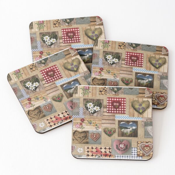 Item preview, Beautiful furnishing fabric, many hearts designed and sold by jwebmarket.