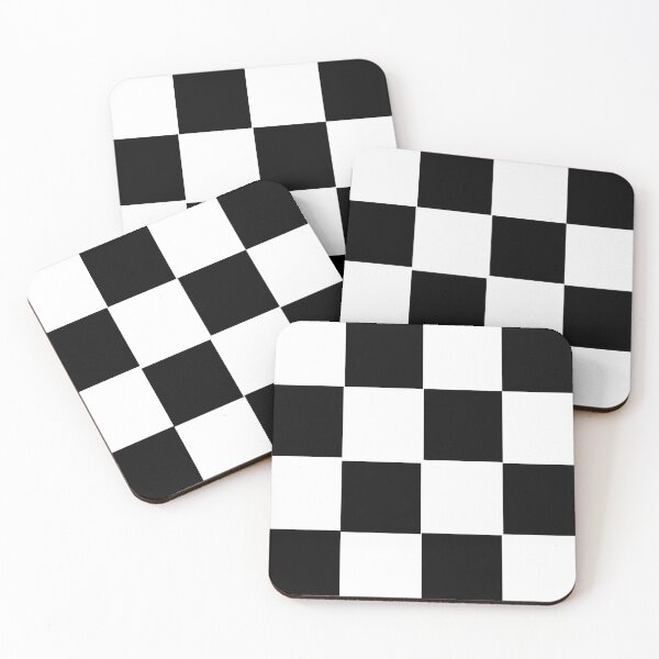 Item preview, Geometrical Pattern, Black squares pattern designed and sold by danaJG.
