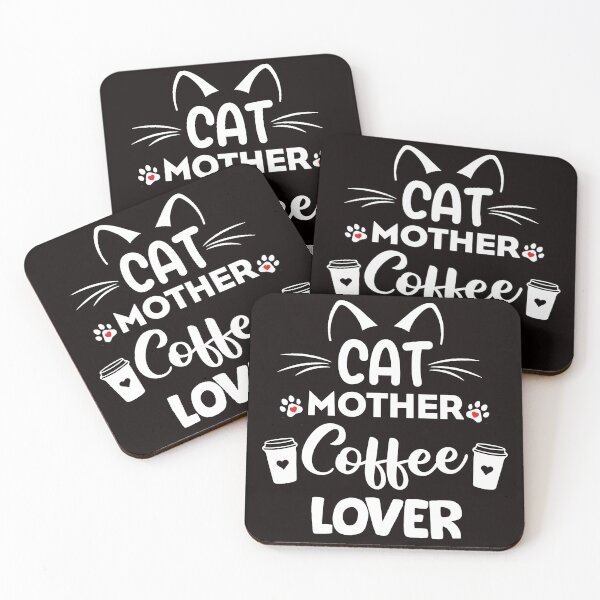 Item preview, Cat Mother Coffee Lover cute cat whiskers cat lady coffee lover gift   designed and sold by Majesticoo.