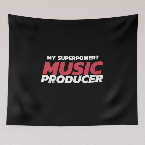 Item preview, My Superpower? Music Producer designed and sold by HY2ROGEN.