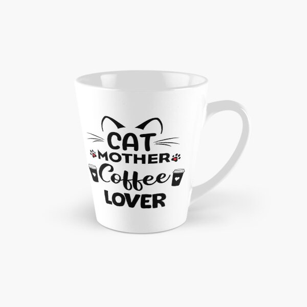 Item preview, Cat Mother Coffee Lover cute cat whiskers cat lady coffee lover gift   designed and sold by Majesticoo.
