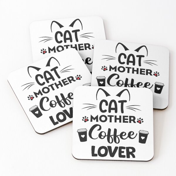 Item preview, Cat Mother Coffee Lover cute cat whiskers cat lady coffee lover gift   designed and sold by Majesticoo.