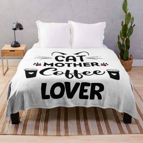 Item preview, Cat Mother Coffee Lover cute cat whiskers cat lady coffee lover gift designed and sold by Majesticoo.