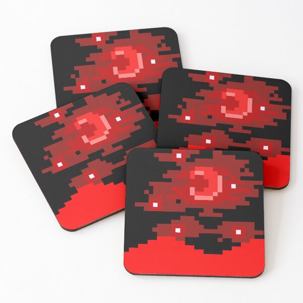 Item preview, 8-Bit Blood Moon designed and sold by ProfCreepyPasta.