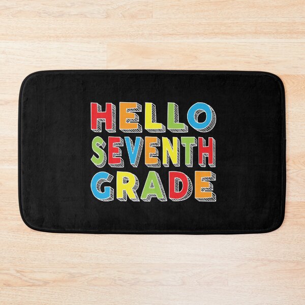 Item preview, Hello Seventh Grade Kids Back To School 7th Grade Team Party design designed and sold by Grabitees.