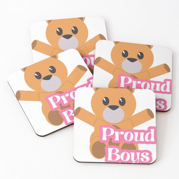 Item preview, Proud Boys Teddy Bear Militia designed and sold by AlienFrogTees.