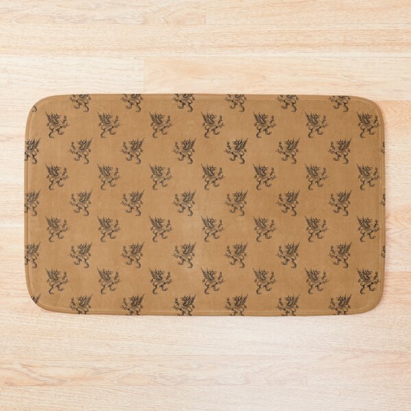 Item preview, Griffins on a brown background 1 designed and sold by AnnieHochmann.