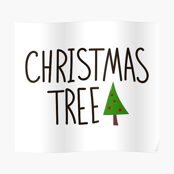 Christmas tree Poster