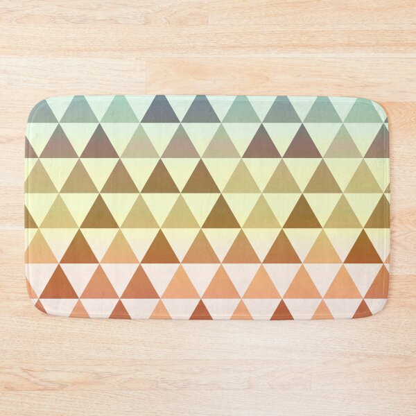Item preview, Red to blue triangle mosaic pattern designed and sold by Samridhi Verma.