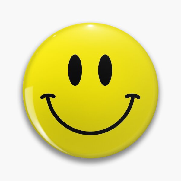 Item preview, 127 Canary Yellow Happy Face :) Smiley | #ffef00 designed and sold by YourSmileyFace.