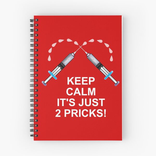 Item preview, Keep Calm its just 2 pricks (with crossed needles) designed and sold by InterestingImag.