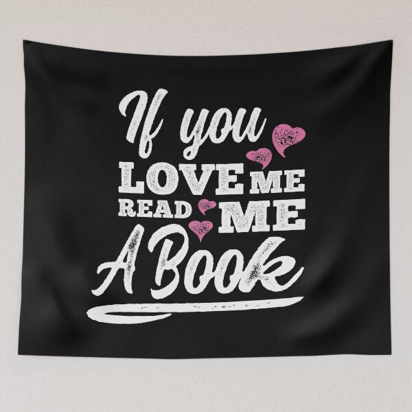Item preview, if you love me read me a book designed and sold by samah82.