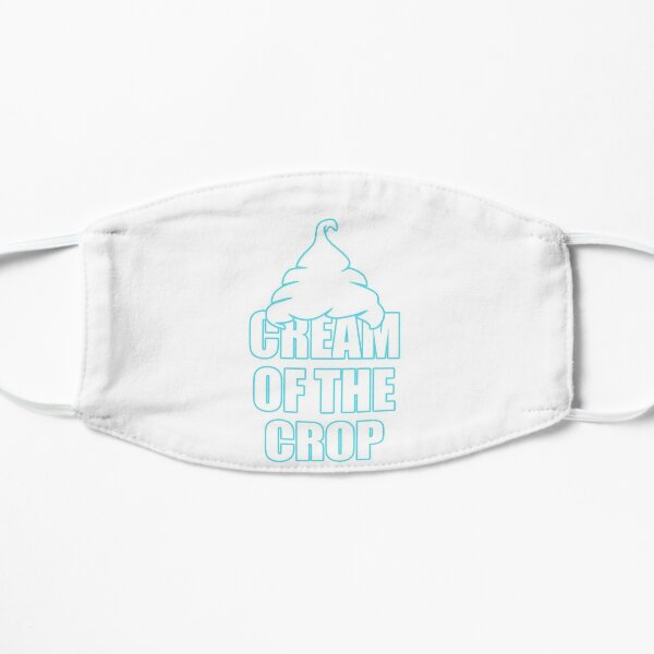 The Cream Of The Crop Funny Face Masks | Redbubble