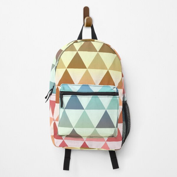 Item preview, Red to blue triangle mosaic pattern designed and sold by Samridhi Verma.