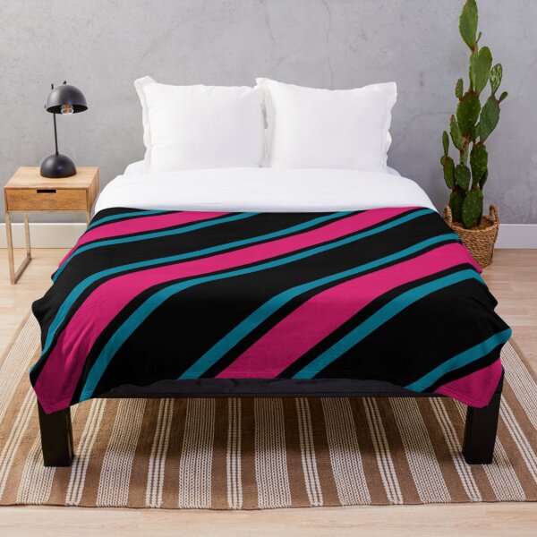 Item preview, Stripes in Pink Black and Blue Pattern Dsgn406 designed and sold by Artnigel.