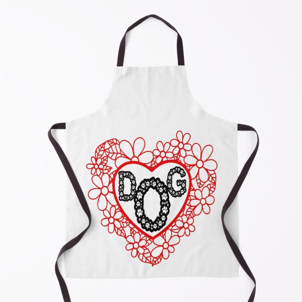 Item preview, DOGS FOR EVERYBODY DOG LOVE FLOWER RED designed and sold by ADAMYASS.