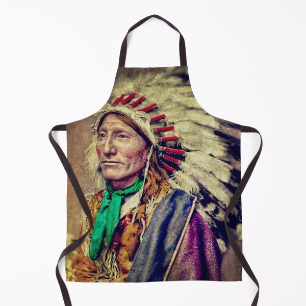 Item preview, Native Red Indian of North America Hand Coloured Image designed and sold by KALEIDOSCOPE UK.