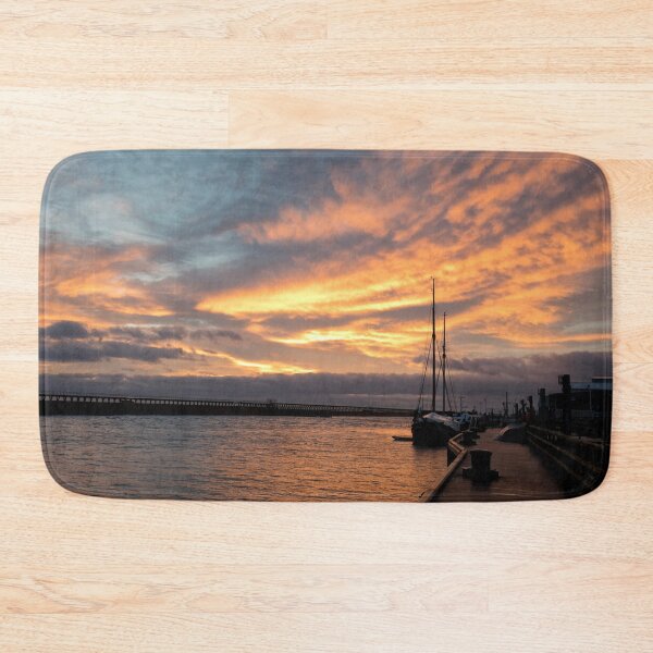 Item preview, December sunrise over the River Blyth designed and sold by Violaman.