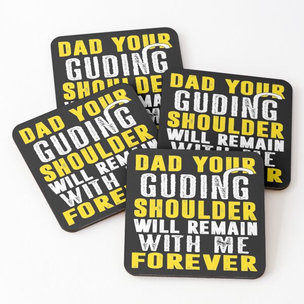 Item preview, Dad your guding shoulder will remain with me forever designed and sold by shinoshop.