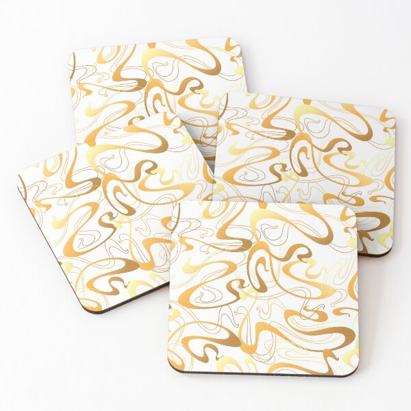 Item preview, Gold Abstract designed and sold by Imakeyouhappy.