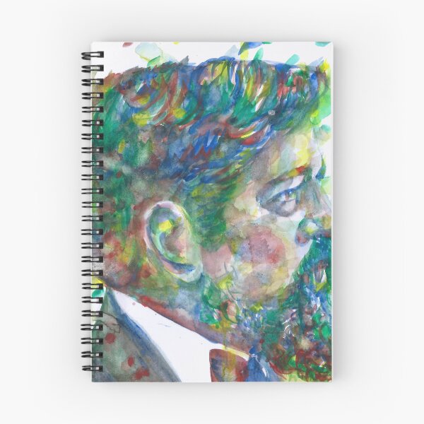 Item preview, CLAUDE DEBUSSY - watercolor portrait .2 designed and sold by lautir.