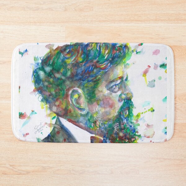 Item preview, CLAUDE DEBUSSY - watercolor portrait .2 designed and sold by lautir.