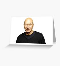 Patrick Stewart Greeting Card