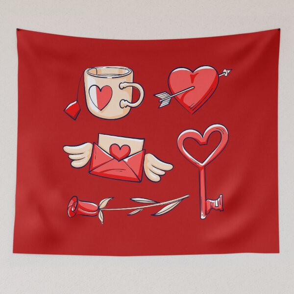 Item preview, Hand Drawn Romantic Elements designed and sold by SSK Designs.