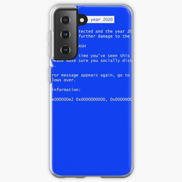 Blue Screen Of Death Cases For Samsung Galaxy Redbubble