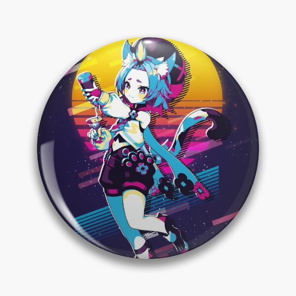 Item preview, Genshin Impact - Diona *80s retro* designed and sold by MyRetroArt.