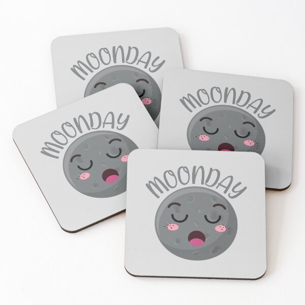 Item preview, Moonday Kawaii Moon designed and sold by KawaiiPark.