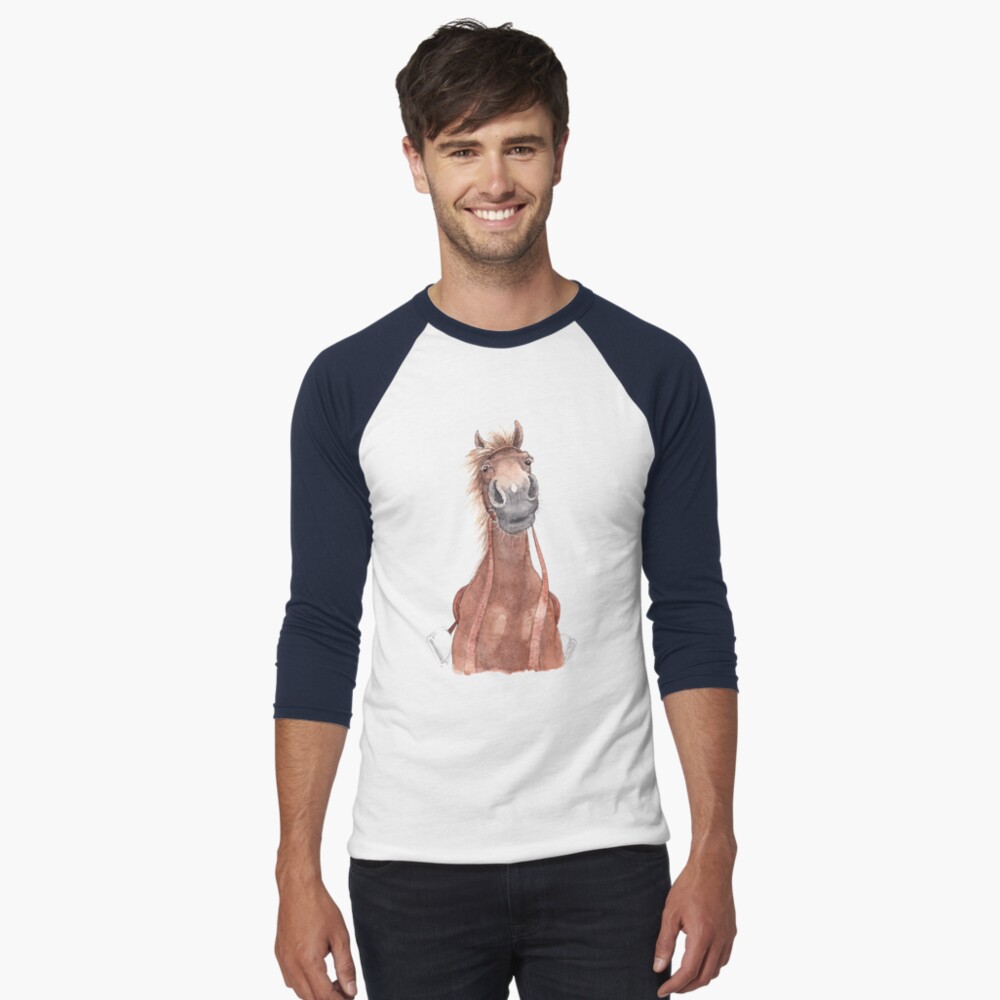 Item preview, Baseball ¾ Sleeve T-Shirt designed and sold by gonesketching.