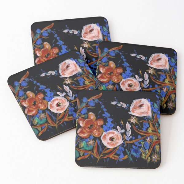 Item preview, Autumn acrylic flowers designed and sold by SelinaFloca.