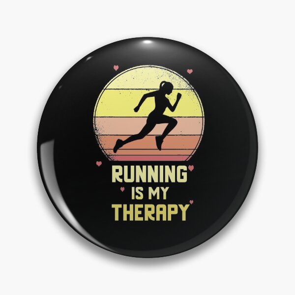 Item preview, Running Is My Therapy designed and sold by sketchypages.