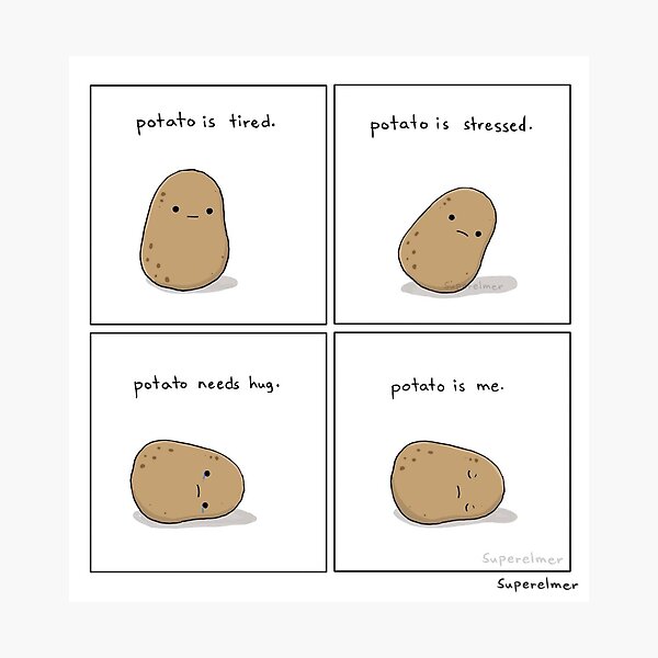 Kawaii Potato by CLGTart  Kawaii potato, Cute potato, Cute wallpapers