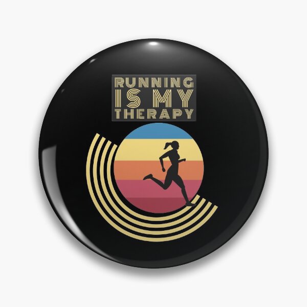 Item preview, Running Is My Therapy designed and sold by sketchypages.