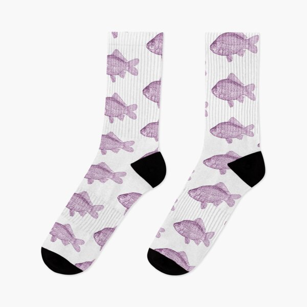 Item preview, Purple Vintage Fish Illustration designed and sold by Ankerd.