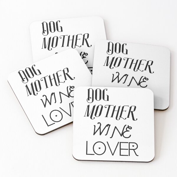 Item preview, Dog Mother Wine Lover designed and sold by The Full Cart.