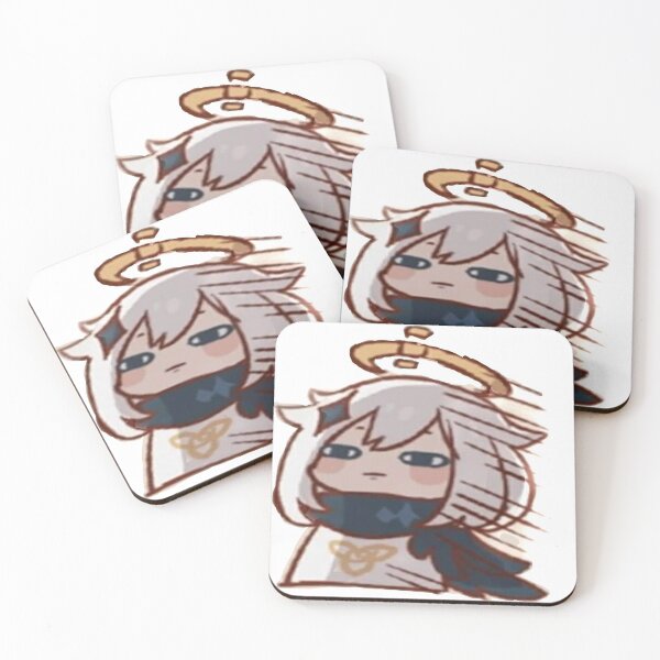 Item preview, Dissatisfied Paimon genshin impact  designed and sold by Weedyff.