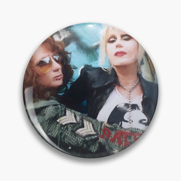 Item preview, Patsy And Edina Absolutely Fabulous Darling Painting designed and sold by cttdesign.