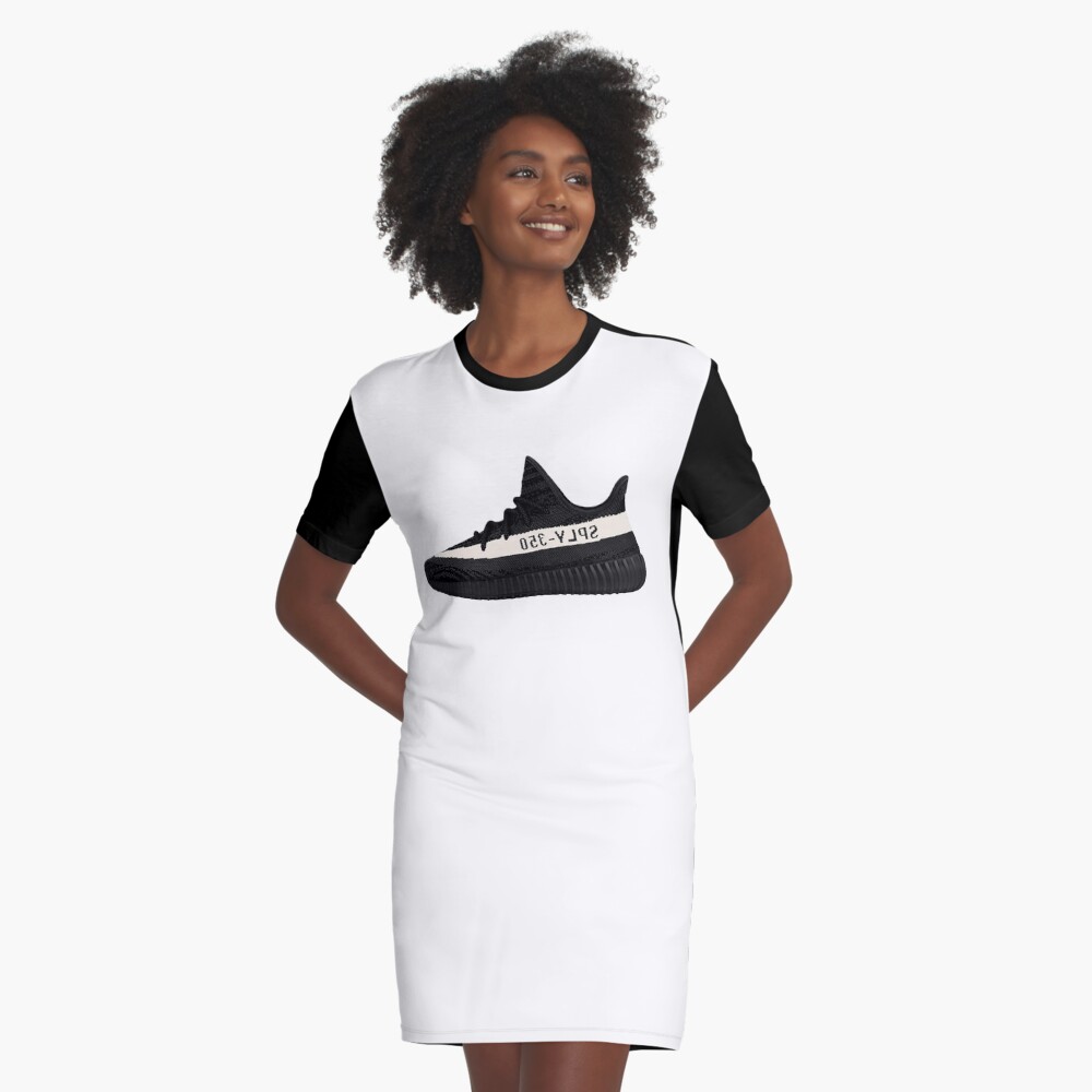 Adidas Yeezy Oreo Graphic T-Shirt Dress for Sale by Fernando Garcia |  Redbubble