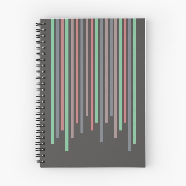 Item preview, Pastel Bars (Charcoal) designed and sold by Petra Rosa.